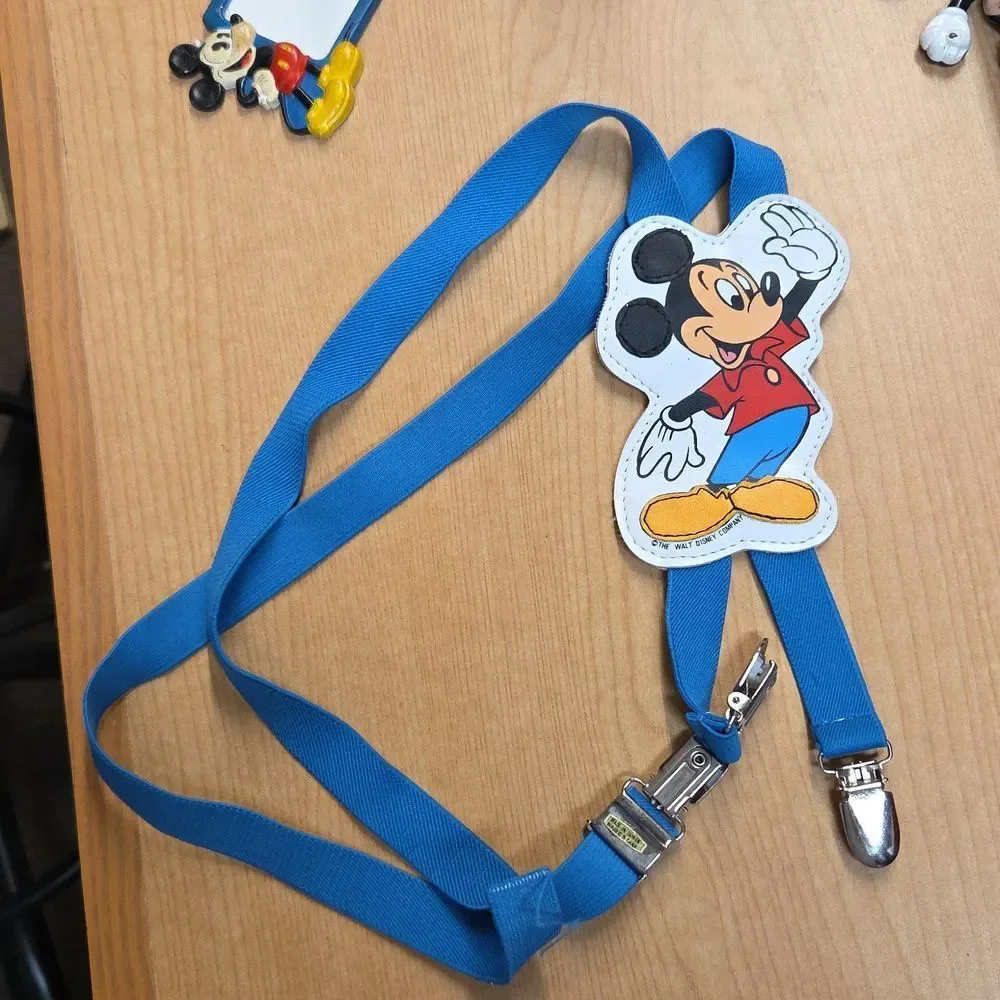Vintage Walt Disney Mickey Mouse Bicycle Bell w/Clamp With Misc‎ Collectibles